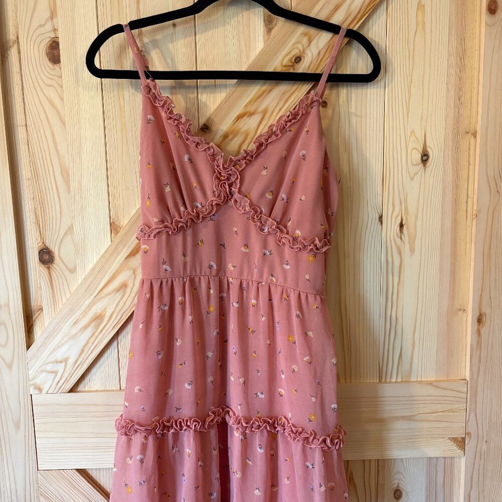 Liberty Love Peach sundress size Medium